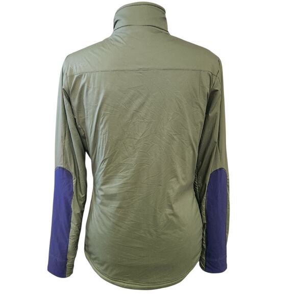 Velocio Green RECON Snap Jacket Trail Weather Protection Women Small Made Italy - Picture 3 of 9